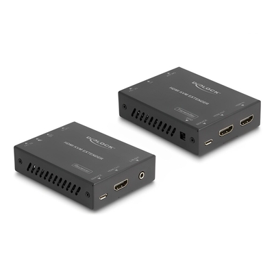 Product HDMI Extender Delock Set over Cat.6 cable 4K 60 Hz 50 m base image
