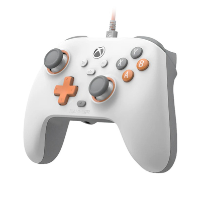 Product Gamepad GameSir T7 Wired Creamsicle white XBOX base image