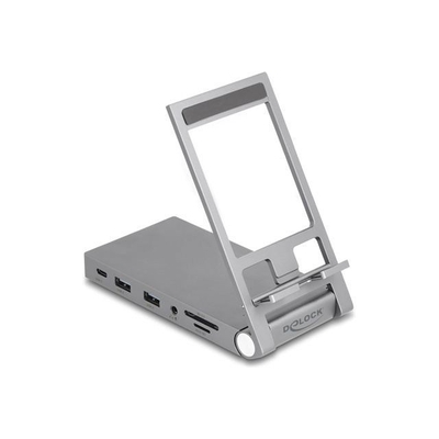 Product Docking Station Delock Tablet and Notebook 4K with int. Halt. base image