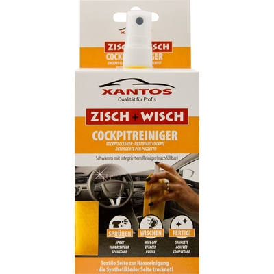 Product Καθαριστικό Αυτοκινήτου Xantos Zisch&Wisch - Cockpit cleaner in a cleaning cloth 40ml base image