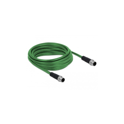 Product Καλώδιο Δικτύου Delock M12 4 Pin D-kodiert ST to ST TPU 5 m base image
