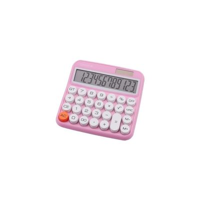 Product Αριθμομηχανή Genie 612P pink base image