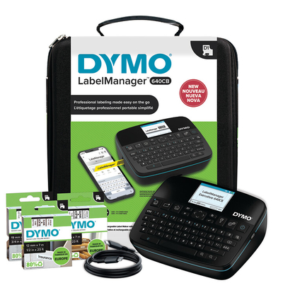 Product Εκτυπωτής Ετικετών Χειρός Dymo LabelManager 640CB 6/9/12/19/24mm D1-tapes QWZ Value P base image