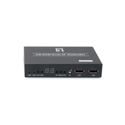 Product HDMI Extender LevelOne HVE-6701R Video Wall over IP PoE Transmitter black base image