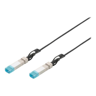 Product Καλώδιο Δικτύου Digitus SFP+ 10G DAC 0.5m Black AWG 30 HPE komp. base image