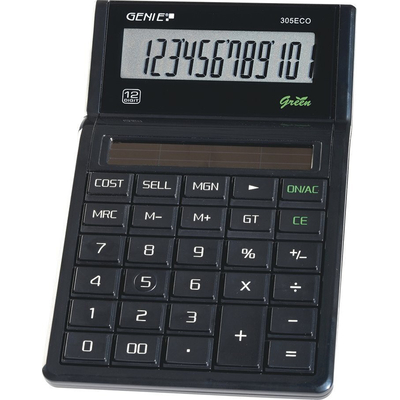 Product Αριθμομηχανή Genie 205 ECO (Blueer Engel) base image
