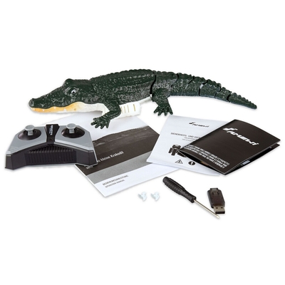 Product Tηλεκατευθυνόμενο Amewi Croco the little crocodile 370mm 4-channel RTR base image