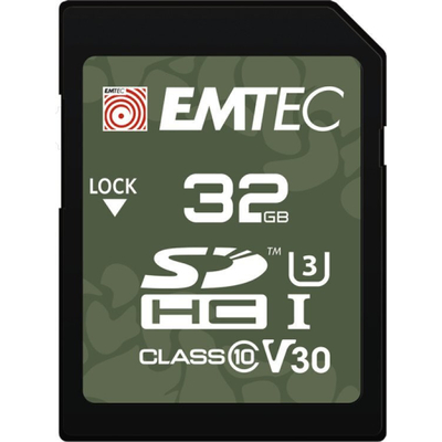 Product Κάρτα Μνήμης SD 32GB Emtec UHS-I U3 V30 Outdoor base image