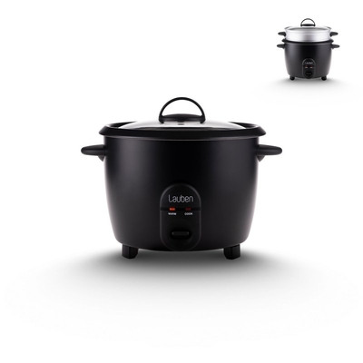 Product Βραστήρας Ρυζιού Lauben 1.8l 1800BC multifunction mattBlack retail base image