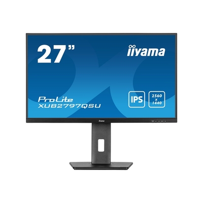 Product Monitor 27" Iiyama 68.5cm XUB2797QSU-B2 16:9 HDMI+DP+2xUSB base image