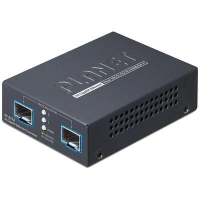 Product Converter Planet 2-Port SFP+ Managed Media XT-815A base image