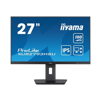 Product Monitor 27" Iiyama 68.6cm XUB2793HSU-B7 16:9 HDMI+DP+2xUSB IPS base image