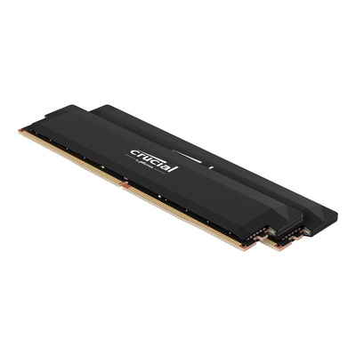 Product Μνήμη RAM Σταθερού DDR5 64GB Crucial 6000 CL36 KIT (2x32GB) Pro black intern retail base image