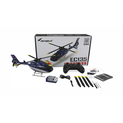 Product Tηλεκατευθυνόμενο Ελικόπτερο Amewi The Flying Bulls EC135 PRO Brushless 6-channel base image