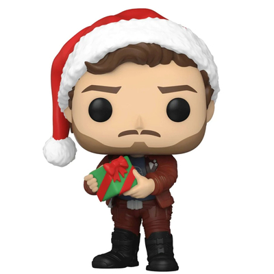 Product Funko Pop! Figur GuardiansoftheGalaxy Star-Lord XMAS 10cm base image