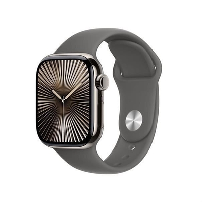 Product Smartwatch Apple Watch 10 Cell. 46mm Natural Titanium (Stone Grey) S/M base image