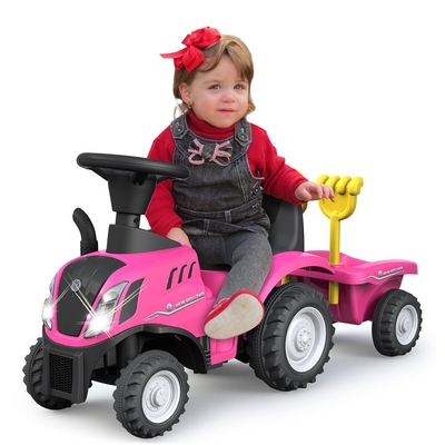 Product Παιδικό Τρακτέρ Jamara Rutscher New Holland t7 Traktor pink 1+ base image