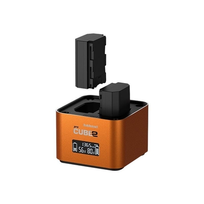 Product Φορτιστής Φωτογραφικών Μηχανών Hahnel Pro Cube 2 - Sony with LCD-Display retail base image