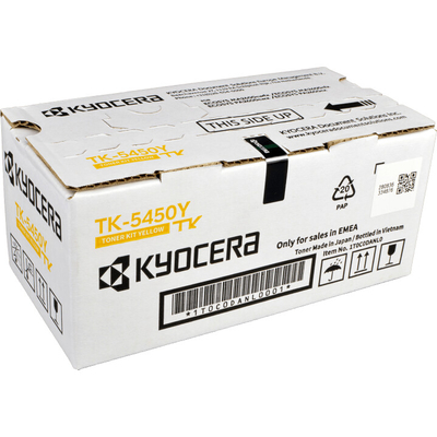 Product Toner Kyocera TK-5450Y PA2600/MA2600 Serie Yellow base image