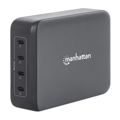 Product Φορτιστής Πρίζας Manhattan 4-Port GaN USB Power Delivery-Ladestation 240W base image