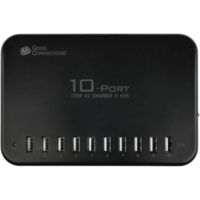 Product Φορτιστής Πρίζας Goodconnections USB-Desktop-Fast charging station 120W 10Port base image
