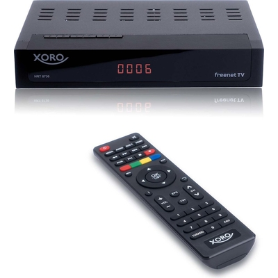 Product Ψηφιακός Δέκτης Xoro HRT 8730, HD DVB-T2/C HD Receiver, freenet, PVR-R base image