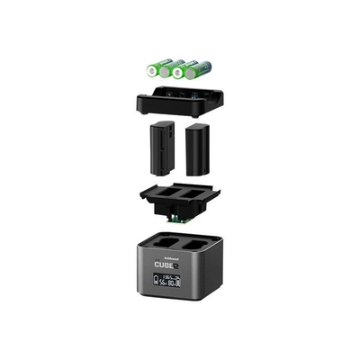 Product Φορτιστής Φωτογραφικών Μηχανών Hahnel Pro Cube 2 - Nikon with LCD-Display retail base image