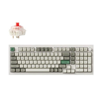 Product Πληκτρολόγιο Ασύρματο Gaming Keychron Q5 Max (Q5M-P1) QMK/VIA Wireless Custom Mechanical White -Red Switch 96% US Layout(Ανοιχτή/Ταλαιπωριμένη Συσκευασία) base image