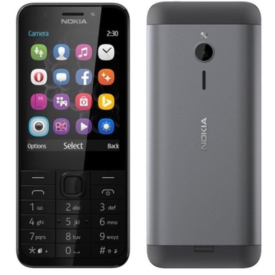 Product Κινητό Nokia 230 (TA-1609) Black (Aγγλικό Menu)(Ανοιχτή/Ταλαιπωριμένη Συσκευασία) base image