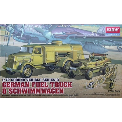 Product Φιγούρα Μοντελισμού German Fuel Truck & Schwimmwagen base image