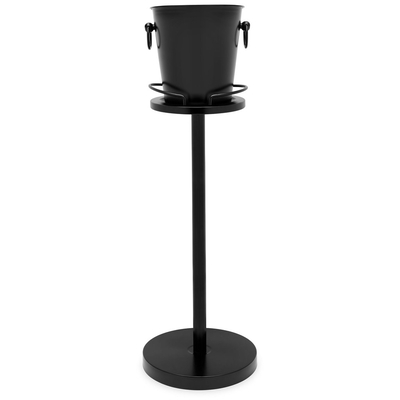 Product Βάση Σαμπανιέρας Leopold Vienna Stand matt Black LV213004 base image