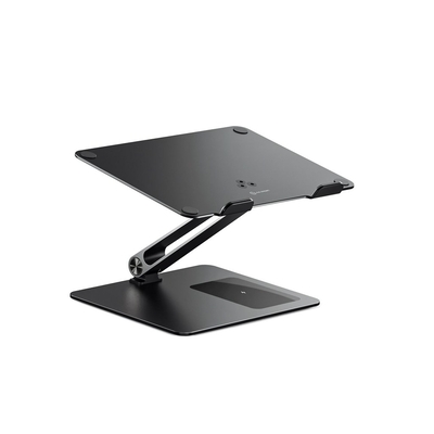 Product Βάση Laptop Alogic Elite Aluminum Stand Wireless Charger Black base image