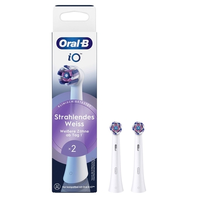 Product Ανταλλακτικές Κεφαλές για Οδοντόβουρτσα Oral-B iO Radiant White 2er base image