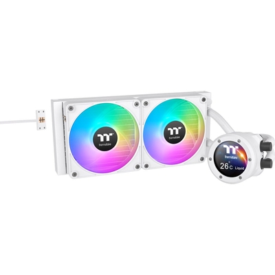 Product Υδρόψυξη CPU Thermaltake TH280 V2 Ultra EX ARGB Sync Snow Edition AIO base image