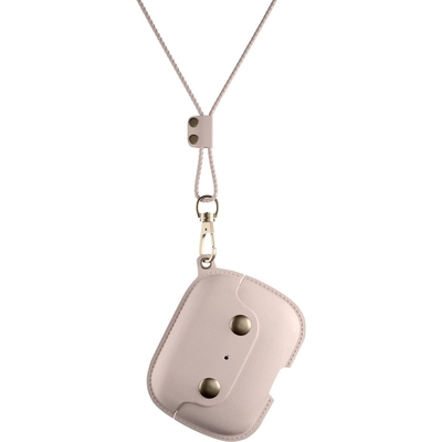 Product Θήκη Woodcessories AirCase AirPod Pro Leather Necklace Old Rose base image