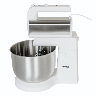 Product Μίξερ Unold 78720 Hannah White hand mixer with mixing bowl base image