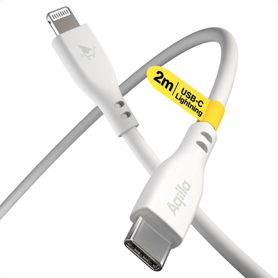 Product Καλώδιο USB Aqiila Cablebird CS22 Lade-/Sync 60W Type-C Lightning 2m base image