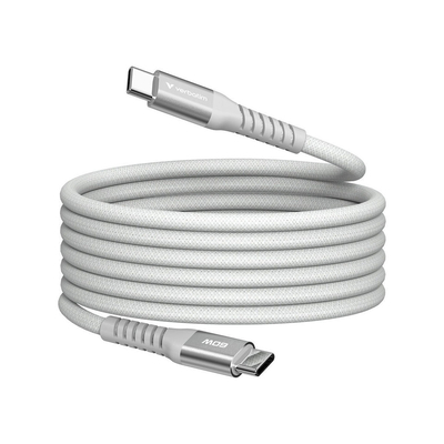 Product Καλώδιο USB Verbatim Sync&Charge 60W 120cm USB-C/USB-C Magnetic Gray base image