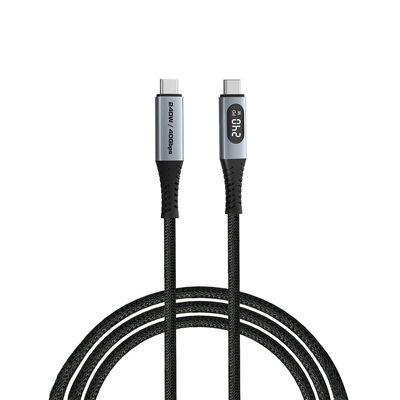 Product Καλώδιο USB Verbatim Sync&Charge 240W 120cm USB-C/USB-C inkl. Display base image