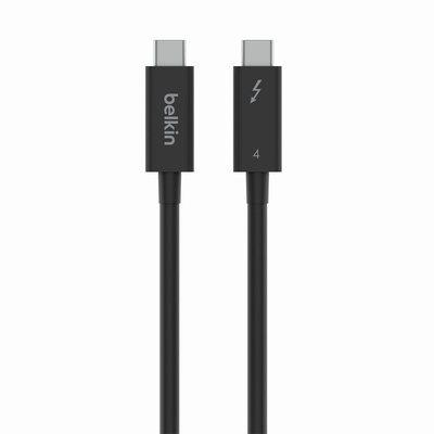 Product Καλώδιο USB Belkin Thunderbolt 4 Type-C passiv 40Gb 100W 1m INZ003bt1MBK base image