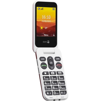 Product Κινητό Τηλέφωνο Doro Leva L20 red-White(Αγγλικό menu) base image