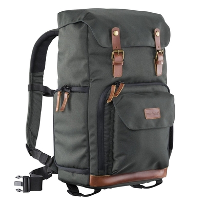 Product Τσάντα Φωτογραφικής Μηχανής Mantona Backpack Luis retro green base image