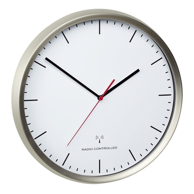 Product Ρολόι Τοίχου TFA 60.3521.02 Frame stainless steel base image