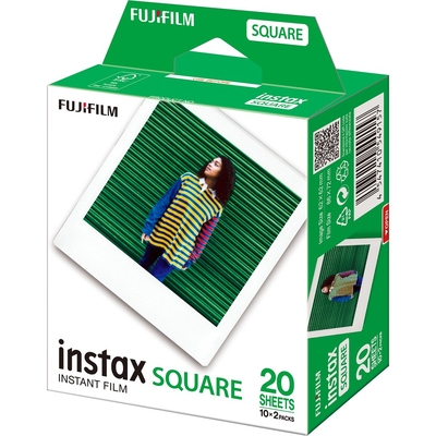 Product Φιλμ Fujifilm 1x2 Instax Square Film White frame NEW base image