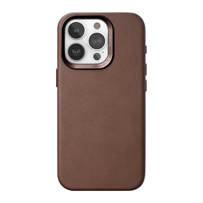 Product Θήκη Κινητού Woodcessories Bio Leather MagSafe iPhone 15 Pro Max Brown base image