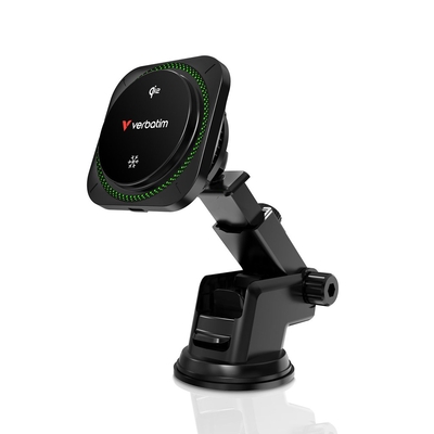 Product Βάση Κινητού Verbatim Charge?n?Drive Wirel.Car Charger Qi2 RGB 31860 base image