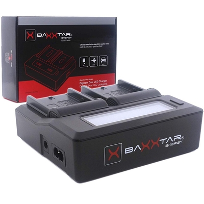 Product Φορτιστής Βιντεοκάμερας Baxxtar Pro LCD Dual for NP-F550/F930 base image