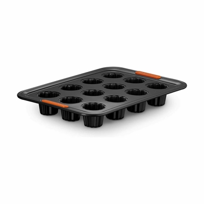 Product Φόρμα Ζαχαροπλαστικής Le Creuset Cannel? Carbon Steel NonStick 12pcs base image