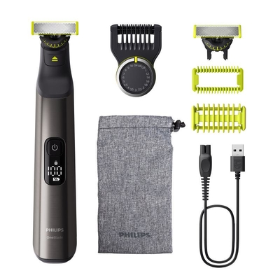 Product Ξυριστική Μηχανή Philips OneBlade Pro QP6552 15 Face&Body Black base image