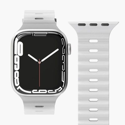 Product Λουράκι Vonmahlen for Apple Ocean Band 2 Band One light Grey (AWS00083) base image
